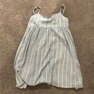 Blue Striped Sundress